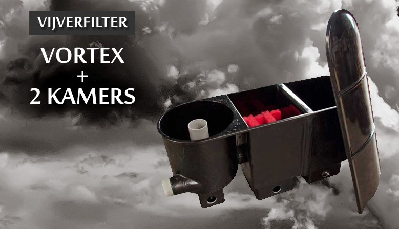 Koop hier uw vijver filters , zoals deze vortex filter